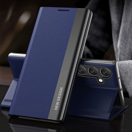 „Sleep Case Pro“ dėklas „Samsung Galaxy S24 FE“ su atlenkiama stovu – mėlynas