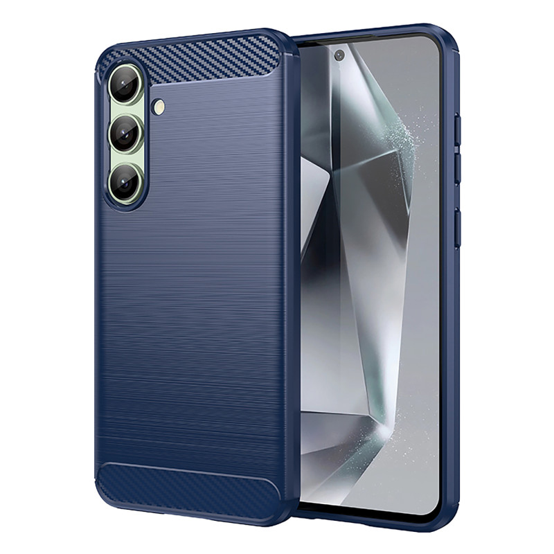 Anglies pluošto dėklas, skirtas „Samsung Galaxy S24 FE“ – mėlynas