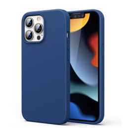 Ugreen apsauginis silikoninis dėklas, lankstus silikoninis dėklas, skirtas iPhone 13 Pro Max Blue