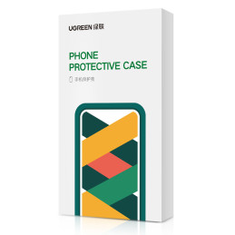 Ugreen apsauginis silikoninis dėklas, guminis lankstus silikoninis dėklo dangtelis iPhone 13 mini juodas