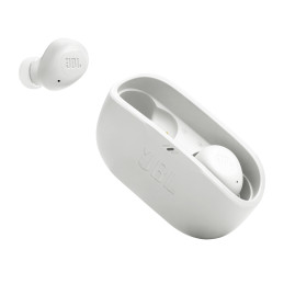 JBL Wave Buds į ausis įdedamos ausinės – baltos