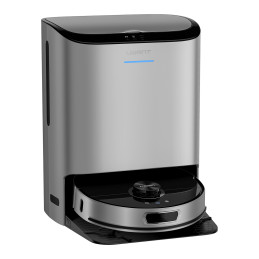UWANT U200 Pro robotas dulkių siurblys su šluostės funkcija + įkrovimo/ valymo stotelė - pilkas