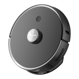 UWANT U100 robotas dulkių siurblys su šluostės funkcija + įkrovimo/ valymo stotelė - juodas