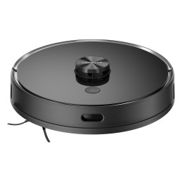 UWANT U100 robotas dulkių siurblys su šluostės funkcija + įkrovimo/ valymo stotelė - juodas