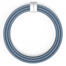 „Puro Fabrik“ 60 W USB-C – USB-C laidas 1,5 m – mėlynas