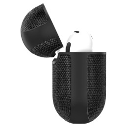 „Spigen Urban Fit“ dėklas, skirtas „AirPods 4“ ausinėms – juodas