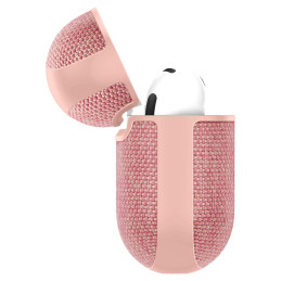„Spigen Urban Fit“ dėklas, skirtas „AirPods 4“ – rožinis