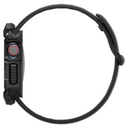 „Spigen Rugged Armor“ dėklas, skirtas „Apple Watch 10“ (46 mm) – juodas