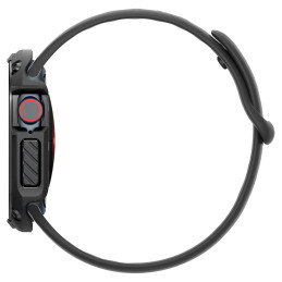 „Spigen Tough Armor“ dėklas, skirtas „Apple Watch 10“ (46 mm) – juodas