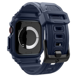 „Spigen Rugged Armor Pro“ Apple laikrodžio dirželis, 46 mm – mėlynas