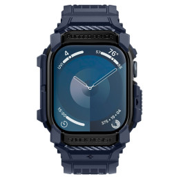 „Spigen Rugged Armor Pro“ Apple laikrodžio dirželis, 46 mm – mėlynas