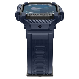 „Spigen Rugged Armor Pro“ Apple laikrodžio dirželis, 46 mm – mėlynas
