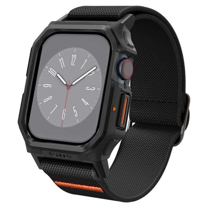 „Spigen Lite Fit“ „PRO“ dirželis, skirtas „Apple Watch 10“ (46 mm) – juodas