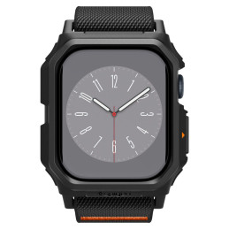 „Spigen Lite Fit“ „PRO“ dirželis, skirtas „Apple Watch 10“ (46 mm) – juodas