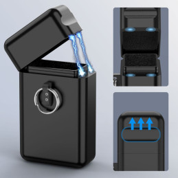 „Tech-Protect KLR200“ metalinis automobilio raktų dėklas su RFID blokavimu – juodas