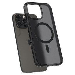 „Spigen Ultra Hybrid T“ „MagSafe“ dėklas, skirtas „iPhone 16 Pro Max“ – juodas
