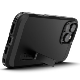 „Spigen Tough Armor“ „T“ „MagSafe“ dėklas, skirtas „iPhone 16 Pro Max“ – juodas