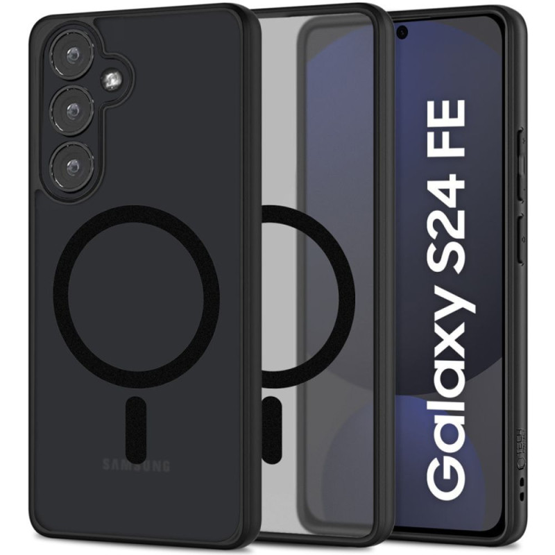 „Tech-Protect MagMat MagSafe“ dėklas, skirtas „Samsung Galaxy S24 FE“ – juodas