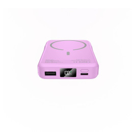 „Tech-Protect PB31 MagSafe 10000mAh“ išorinė baterija – violetinė
