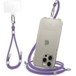 „Spigen“ universalus virvelės ir pakabuko rinkinys – violetinė