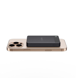 Išorinė baterija „Tech-Protect PB33 LifeMag MagSafe 5000mAh“ – juoda