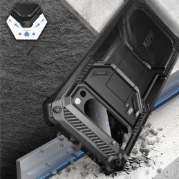 „Supcase IBLSN Armorbox“ dėklas, skirtas „Google Pixel 9 Pro XL“ – juodas