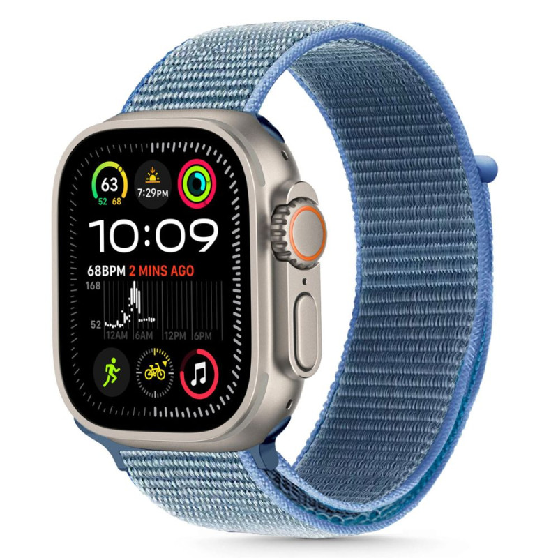 „Tech-Protect“ nailono dirželis „Apple Watch 44 / 45 / 46 / 49 mm“ – mėlynas