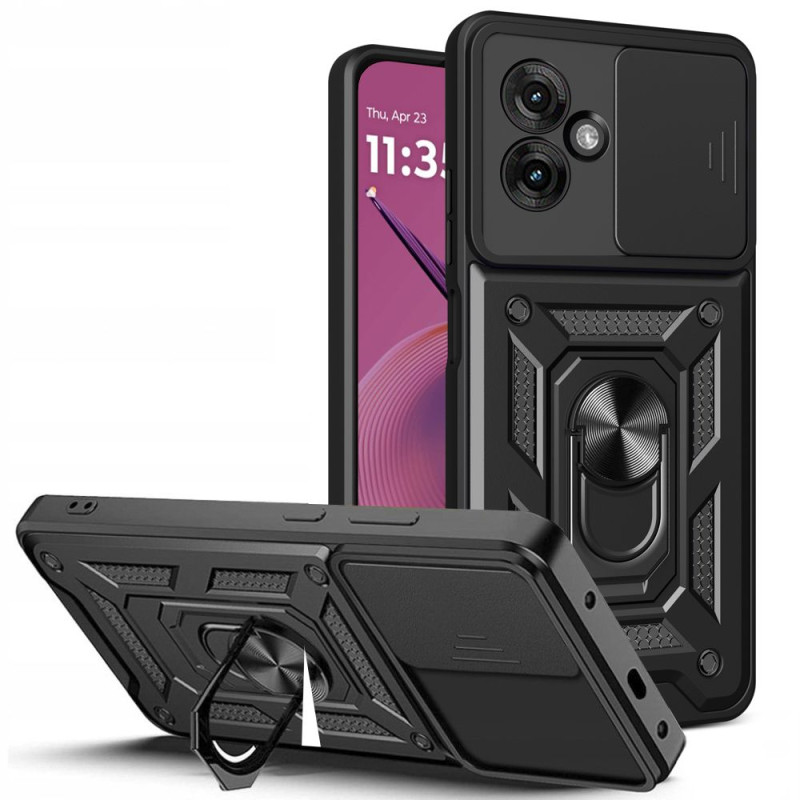 „Tech-Protect CamShield Pro“ dėklas, skirtas „Motorola Moto G55 5G“ – juodas