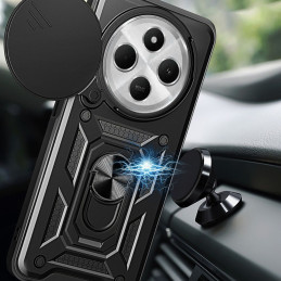 „Tech-Protect CamShield Pro“ dėklas, skirtas „Xiaomi Redmi 14C“ / „Poco C75“ – juodas