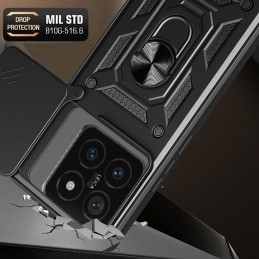 „Tech-Protect CamShield Pro“ dėklas, skirtas „Xiaomi 14T Pro“ – juodas