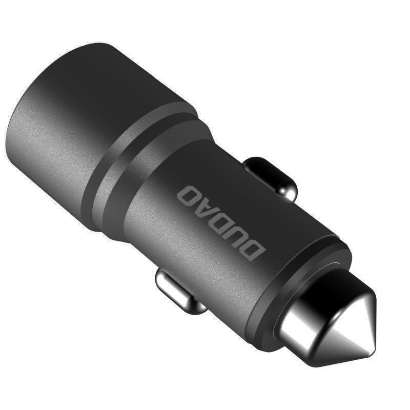 Dudao automobilinis įkroviklis 2x USB 3.1A pilka (R5 pilka)