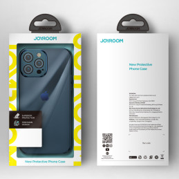 Joyroom Chery Mirror Case dangtelis iPhone 13 Pro korpusui su metaliniu rėmeliu sidabro spalvos (JR-BP908 sidabras)