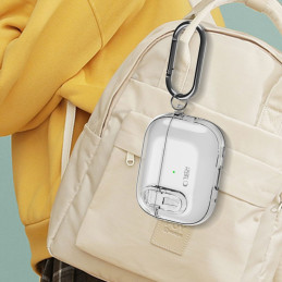 „Tech-Protect“ plonas kabliuko dėklas, skirtas „AirPods 1“ / „2“ – skaidrus