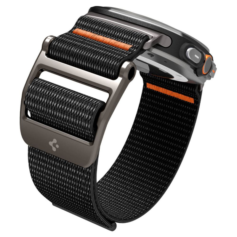 „Spigen DuraPro“ dirželis, skirtas „Samsung Galaxy Watch Ultra 47mm“ – juodas