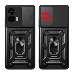 „Tech-Protect CamShield Pro“ dėklas, skirtas „Motorola Moto G35 5G“ – juodas