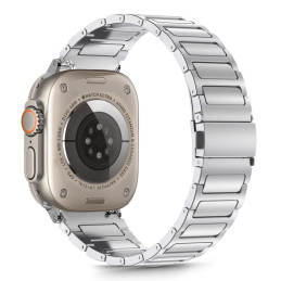 „Tech-Protect“ nerūdijančio plieno apyrankė, skirta „Apple Watch 44 / 45 / 46 / 49 mm“ – sidabrinė