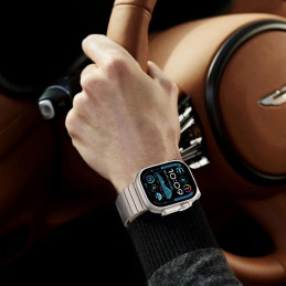 „Tech-Protect LinkBand“ apyrankė, skirta „Apple Watch 44 / 45 / 46 / 49 mm“ – titano spalvos