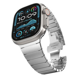 „Tech-Protect LinkBand“ apyrankė, skirta „Apple Watch 44 / 45 / 46 / 49 mm“ – sidabrinė