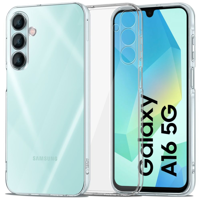 „Tech-Protect FlexAir+“ dėklas, skirtas „Samsung Galaxy A16 4G / 5G“ – skaidrus