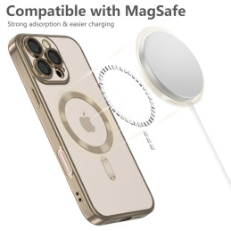 „Tech-Protect MagFlex MagSafe iPhone 16 Pro“ dėklas – auksinis