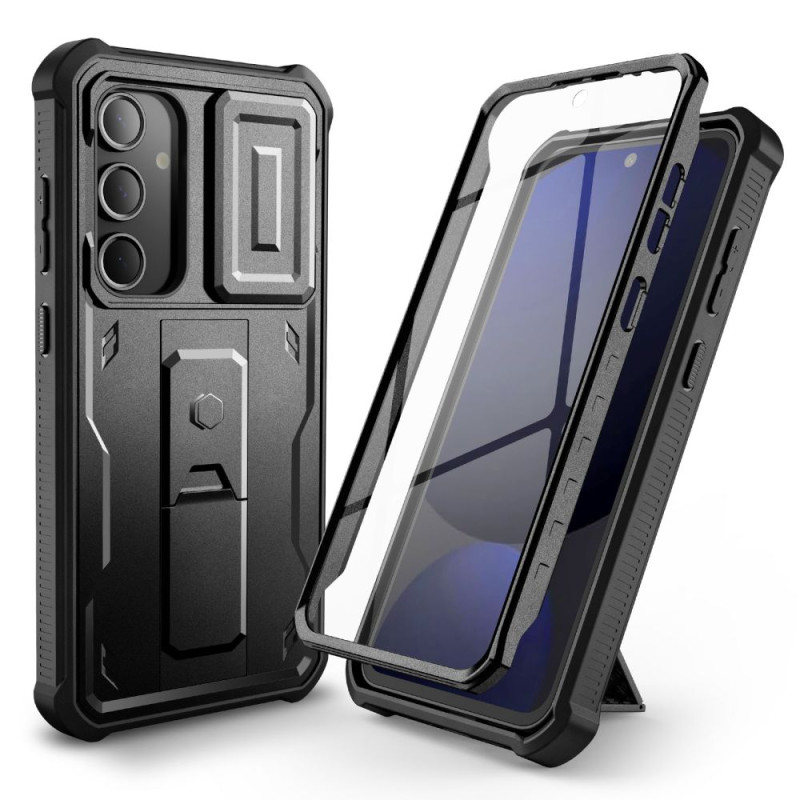 „Tech-Protect Kevlar Cam+“ dėklas, skirtas „Samsung Galaxy S24 FE“ – juodas