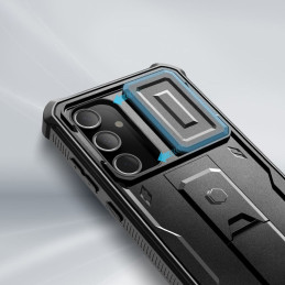 „Tech-Protect Kevlar Cam+“ dėklas, skirtas „Samsung Galaxy S24 FE“ – juodas