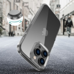 „Tech-Protect FlexAir“ hibridinis dėklas, skirtas „Xiaomi 14T“ – skaidrus