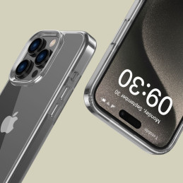 „Tech-Protect FlexAir“ hibridinis dėklas, skirtas „Xiaomi 14T Pro“ – skaidrus