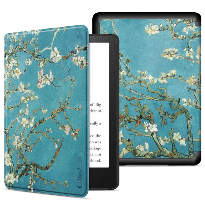 „Tech-Protect SmartCase“, skirtas „Kindle Paperwhite VI / 6 / Signature Edition“ – mėlynas