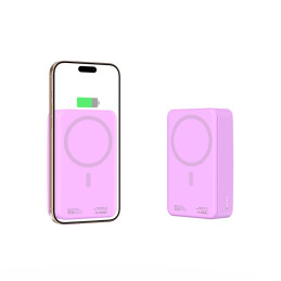 Išorinė baterija „Tech-Protect PB12 LifeMag MagSafe 20000MAH“ - violetinė