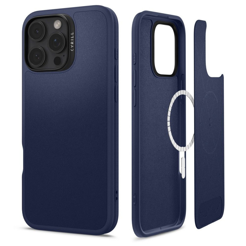 „Spigen Cyrill Kajuk Mag iPhone 16 Pro“ dėklas – rudas