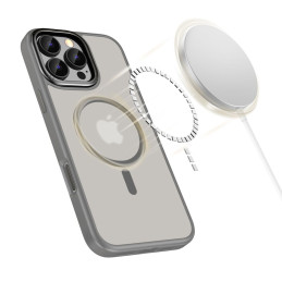 „Tech-Protect MagEdge MagSafe“ dėklas, skirtas „iPhone 16 Pro Max“ – titano spalvos