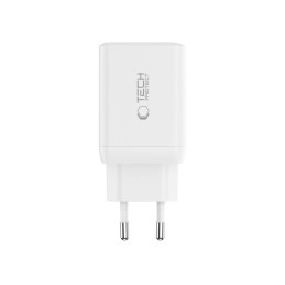 „Tech-Protect NC45W-GAN“ 2 prievadų PD45W įkroviklis – baltas