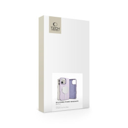 „Tech-Protect“ silikoninis PU „MagSafe“ dėklas, skirtas „iPhone 16 Pro Max“ – violetinis